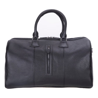 Dolly Full - Grain Leather Weekender Bag, Saddle Brown - BlackBrook Case