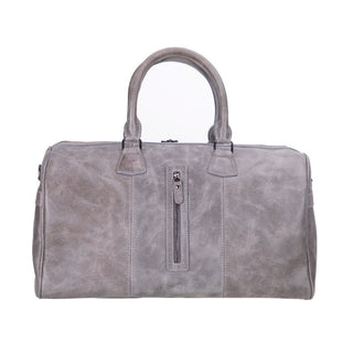 Dolly Full - Grain Leather Weekender Bag, Saddle Brown - BlackBrook Case