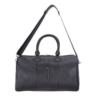 Dolly Full - Grain Leather Weekender Bag, Saddle Brown - BlackBrook Case