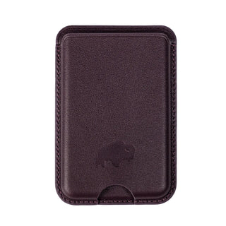 Duke Leather MagSafe Wallet, Burgundy - BlackBrook Case