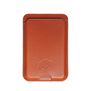 Duke Leather MagSafe Wallet, Burnished Tan - BlackBrook Case