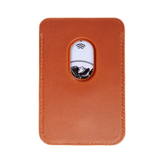 Duke Leather MagSafe Wallet, Burnished Tan - BlackBrook Case