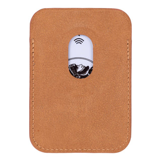 Duke Leather MagSafe Wallet, Golden Brown - BlackBrook Case