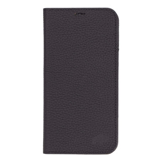 Easton iPhone 16 Pro Max Slim Book Folio Case, Pebble Black - BlackBrook Case