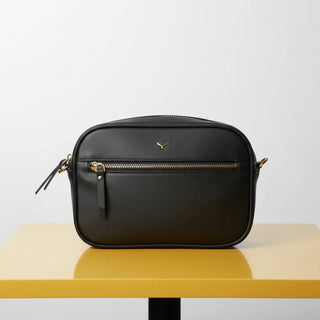 Emerald Leather Women's Bag, Black - BlackBrook Case