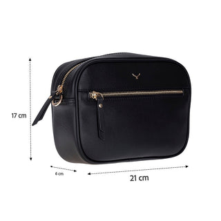 Emerald Leather Women's Bag, Black - BlackBrook Case