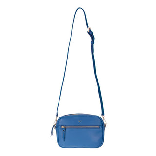 Emerald Leather Women's Bag, Blue - BlackBrook Case
