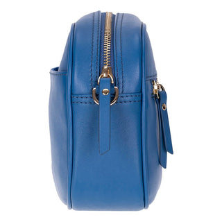 Emerald Leather Women's Bag, Blue - BlackBrook Case