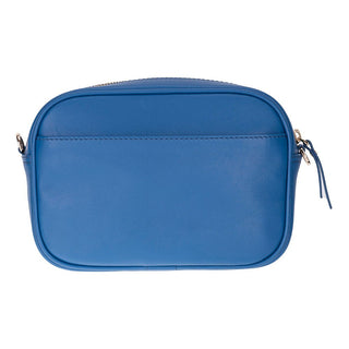 Emerald Leather Women's Bag, Blue - BlackBrook Case