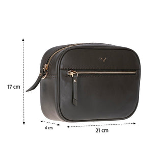 Emerald Leather Women's Bag, Green - BlackBrook Case