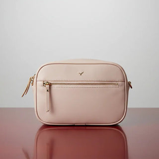 Emerald Leather Women's Bag, Pink - BlackBrook Case