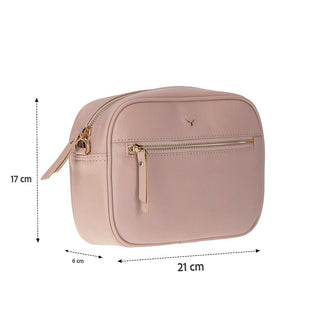 Emerald Leather Women's Bag, Pink - BlackBrook Case