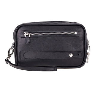 Forge Leather Handbag, Rustic Black - BlackBrook Case