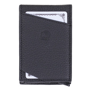 Grant Card Holder Wallet, Pebble Black - BlackBrook Case