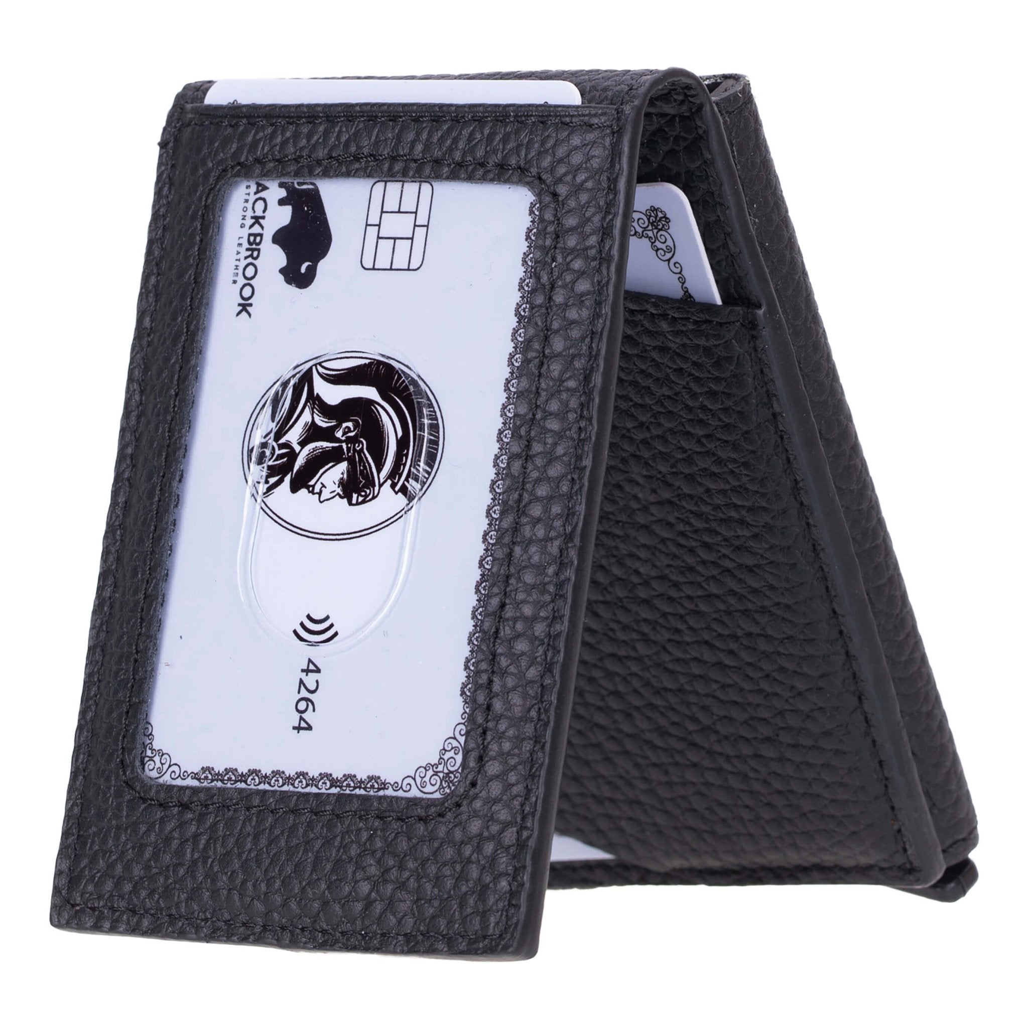 FullGrain Leather Card Holder Wallet RFID Secure & Quick Access | BlackBrook FullGrain Leather Card Holder Wallet RFID Secure & Quick Access | BlackBrook
