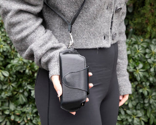 Harbor Leather Eyewear Case, Rustic Black - UnBranded