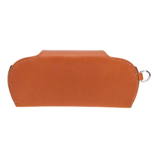 Harbor Leather Eyewear Case, Rustic Tan - Bouletta