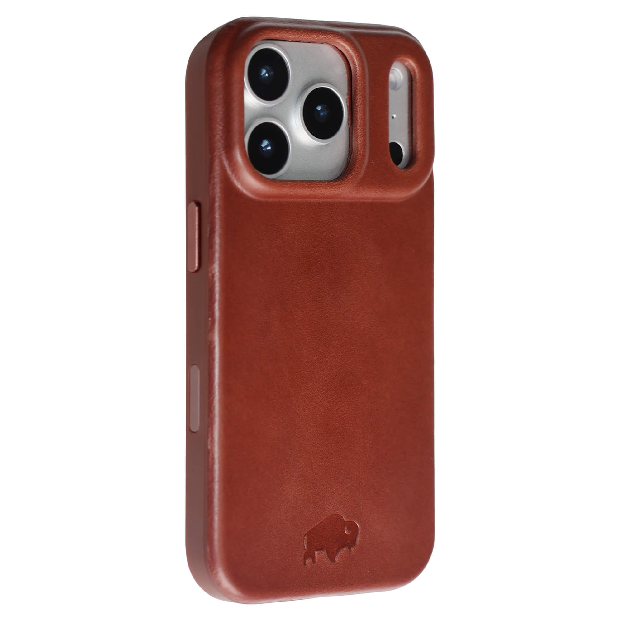 Full-Grain Leather Snap-On Case for iPhone 17 Pro Max – Drop Protection Full-Grain Leather Snap-On Case for iPhone 17 Pro Max – Drop Protection