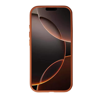 Harlan Full - Grain Leather Snap - On Case – iPhone 17 Pro Max, Tan - BlackBrook Case