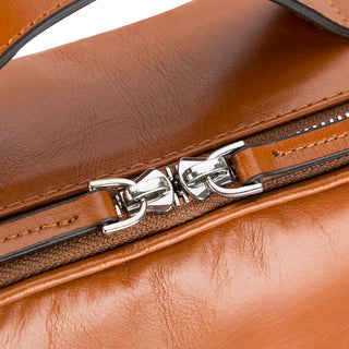 Hazel Premium Leather Backpack – Burnished Tan - BlackBrook Case
