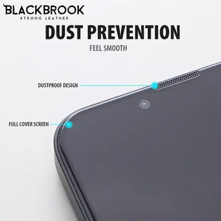 iPhone 15 PRO Tempered Glass - BlackBrook Case