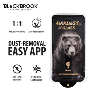 iPhone 16 Plus Tempered Glass - BlackBrook Case