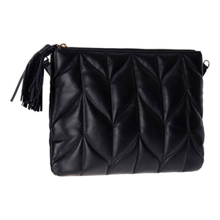 Jewel Leather Women's Bag, Black - BlackBrook Case