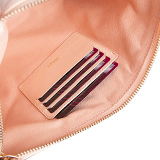 Jewel Leather Women's Bag, Pink - BlackBrook Case