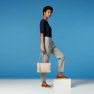 Jewel Leather Women's Bag, Pink - BlackBrook Case