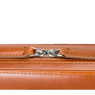 Leather Travel Cable Organizer – Brown - BlackBrook Case