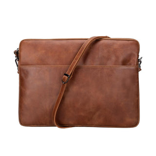 Leeds Slim Leather Laptop / Tablet Sleeve - UnBranded