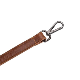 Leeds Slim Leather Laptop / Tablet Sleeve, Brown - UnBranded