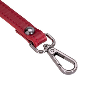 Leeds Slim Leather Laptop / Tablet Sleeve, Red - UnBranded