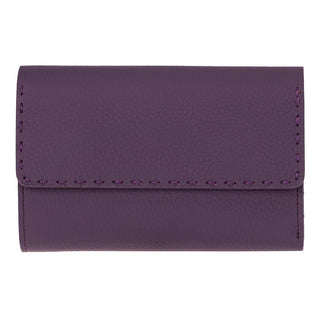 Linea Leather Women's Wallet, Purple - UnBranded