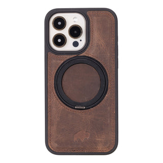 Loop iPhone 15 Pro Max Case, Distressed Coffee - BlackBrook Case