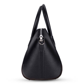 Lorenza Leather Women's Bag, Medium, Black - UnBranded