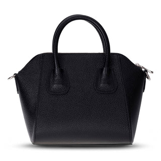 Lorenza Leather Women's Bag, Small, Black - BlackBrook Case