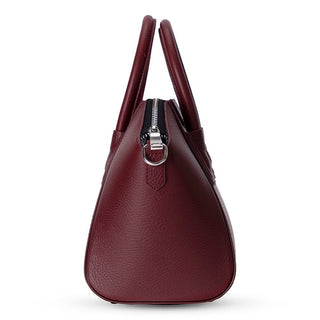 Lorenza Leather Women's Bag, Small, Bordeaux - BlackBrook Case
