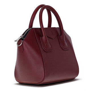 Lorenza Leather Women's Bag, Small, Bordeaux - BlackBrook Case