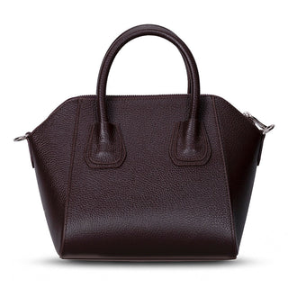 Lorenza Leather Women's Bag, Small, Brown - BlackBrook Case