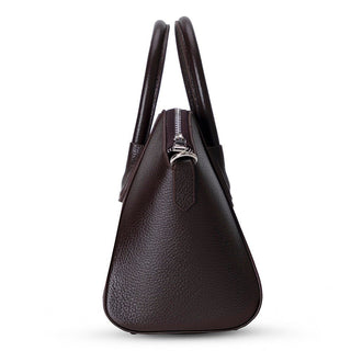 Lorenza Leather Women's Bag, Small, Brown - BlackBrook Case