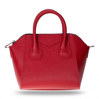 Lorenza Leather Women's Bag, Small, Red - UnBranded