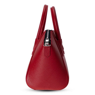 Lorenza Leather Women's Bag, Small, Red - UnBranded