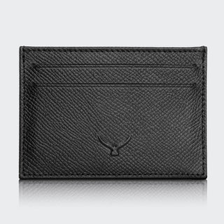 Milano Men’s Slim Leather Card Holder – Mapi Edition, Gray