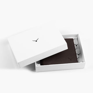 Genova Men’s Leather Bifold Wallet – Mapi Edition, Black