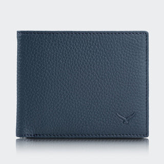 Genova Men’s Leather Bifold Wallet – Mapi Edition, Black