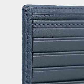 Genova Men’s Leather Bifold Wallet – Mapi Edition, Black