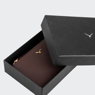 Siena Women’s Two-Pocket Leather Wallet – Mapi Edition, Red