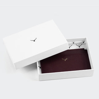 Lucca Women’s Leather Card Holder with Zipper – Mapi Edition, Black