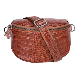 Marla Leather Crossbody Bag, Heather - UnBranded